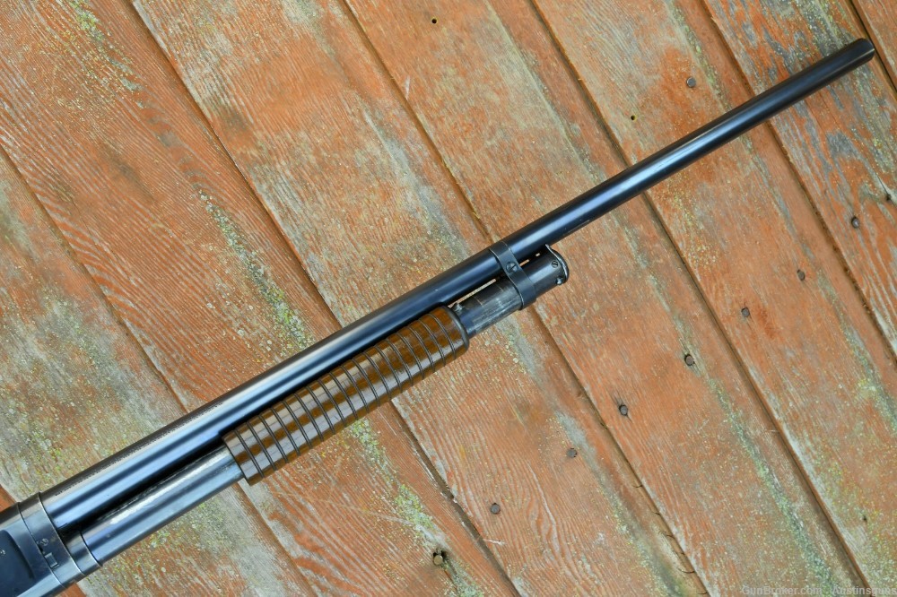 EXC. SPECIAL ORDER Winchester Model 1897 Shotgun - 12 GA -*MATTED REC. TOP*-img-3