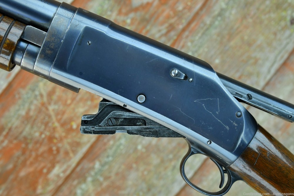 EXC. SPECIAL ORDER Winchester Model 1897 Shotgun - 12 GA -*MATTED REC. TOP*-img-45