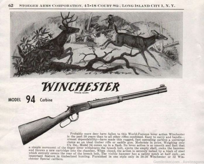 Pre-64 Winchester Model 1894 94 - 30WCF - *STUNNING ORIGINAL FINISH*-img-11