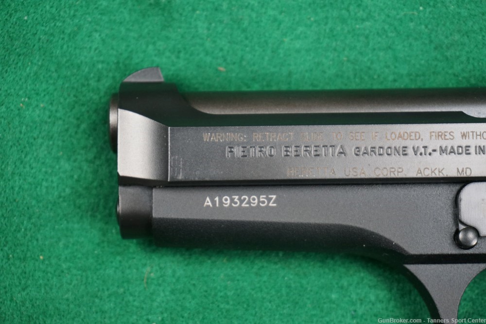 Beretta Model 92 Compact Type L 9 9mm 4.25" 13-Round No Reserve 1¢ Start-img-2