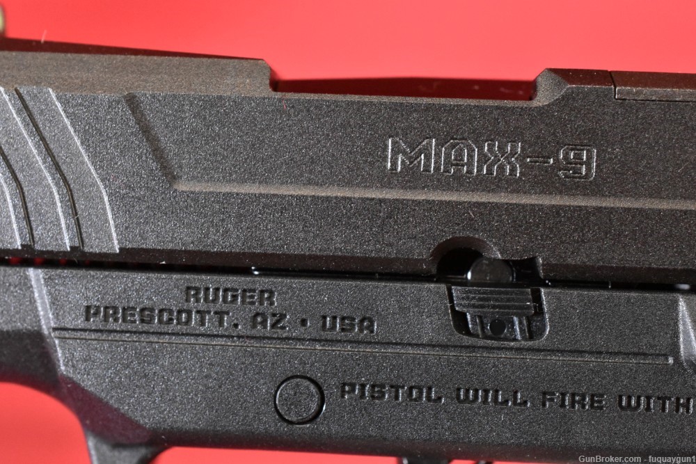 Ruger Max-9 9mm 3.2" Optic Ready 2021 MFG Max-9-img-23