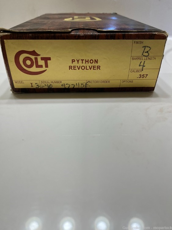 1978 Colt Python .357 - LNIB-img-1