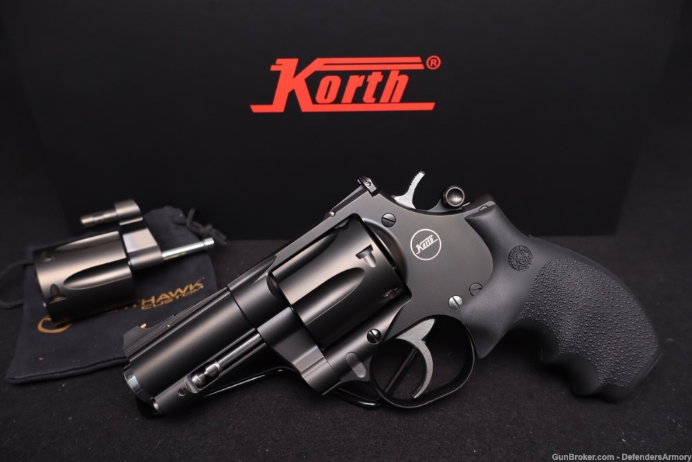 Nighthawk Korth Mongoose Carry Special 2.75" BOTH 9MM/.357 MAGNUM Cylinders-img-0