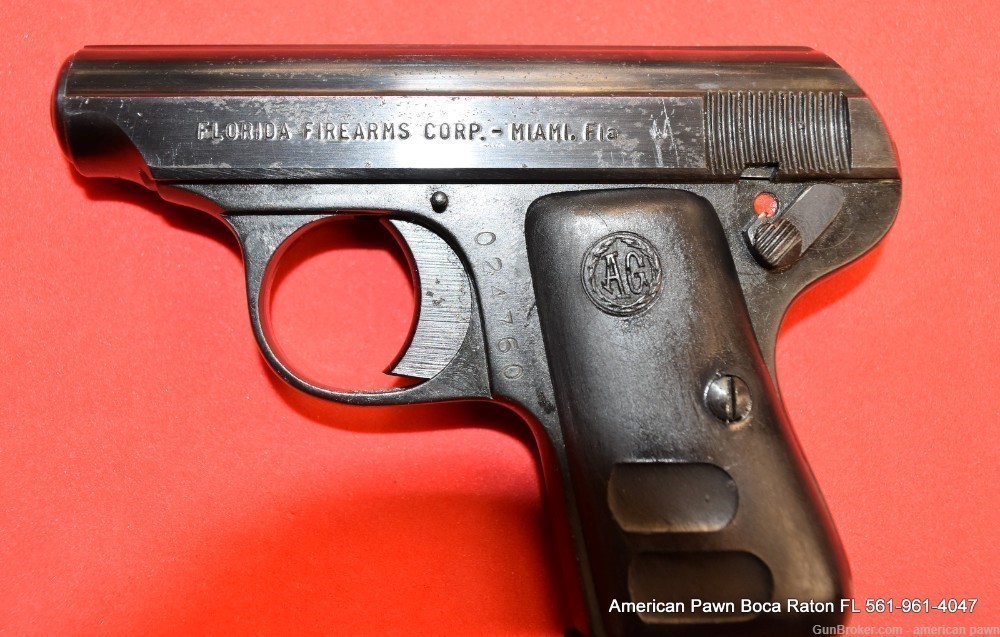 "AG" GALESI MODEL 503 ?  CAL.25 WITH ONE MAGAZINE -img-6