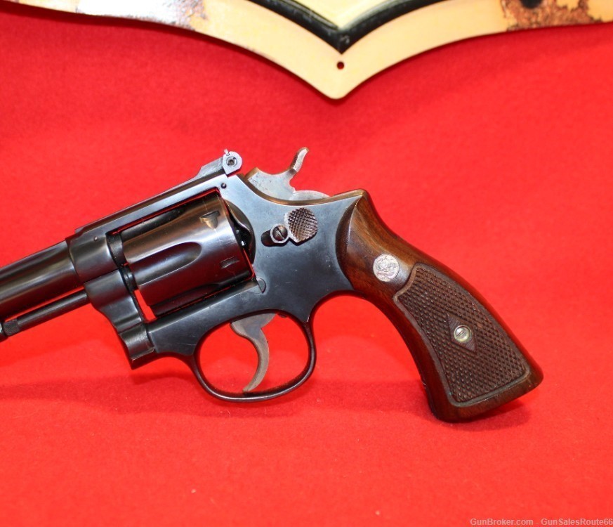 Smith & Wesson K-22 Masterpiece .22 LR. 1949 Early Postwar Revolver-img-3