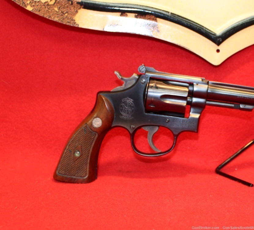 Smith & Wesson K-22 Masterpiece .22 LR. 1949 Early Postwar Revolver-img-2