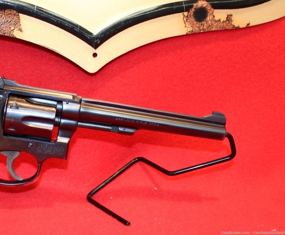 Smith & Wesson K-22 Masterpiece .22 LR. 1949 Early Postwar Revolver-img-4