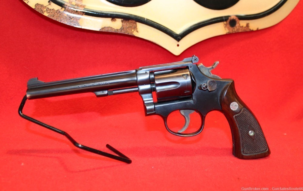 Smith & Wesson K-22 Masterpiece .22 LR. 1949 Early Postwar Revolver-img-1