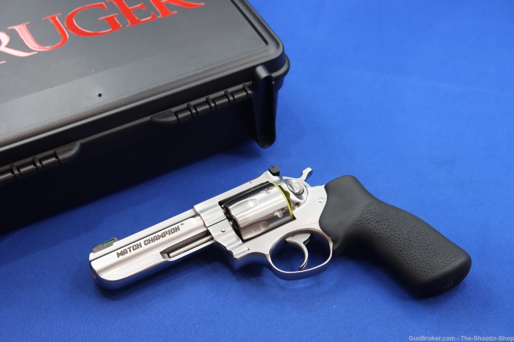 Ruger MATCH CHAMPION GP100 Revolver 4" Heavy 357MAG GP-100 01786 TALO SS LE-img-0