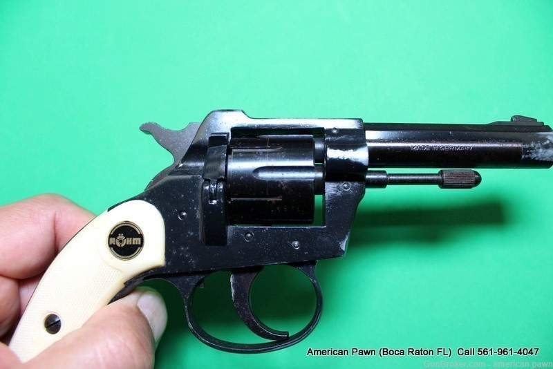 ROHM RG 10 S  GERMAN MADE REVOLVER  3" BRL 6 ROUNDS CAPPACITY  SEE PHOTOS-img-3
