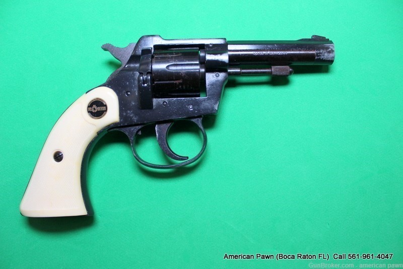 ROHM RG 10 S  GERMAN MADE REVOLVER  3" BRL 6 ROUNDS CAPPACITY  SEE PHOTOS-img-1