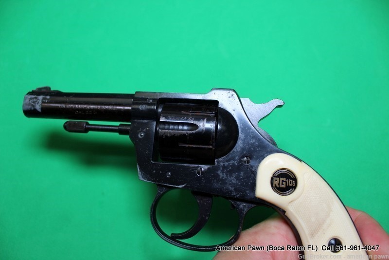 ROHM RG 10 S  GERMAN MADE REVOLVER  3" BRL 6 ROUNDS CAPPACITY  SEE PHOTOS-img-5