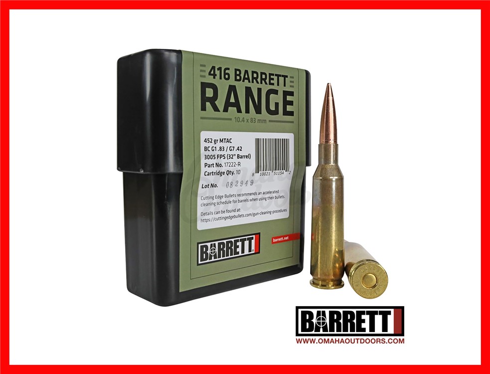 416 Barrett Range 452 Grain BTHP 10 Rounds 17222-R-img-0
