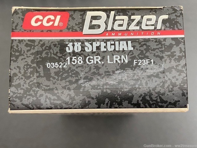 CCI 3522 Blazer Aluminum 38 SPL 158 GR LRN 32 Rounds-img-8
