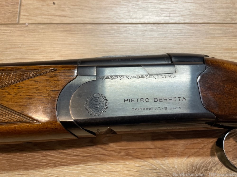 Beretta BL-1 Over and under shotgun 12 gauge double trigger pre 686 silver -img-8