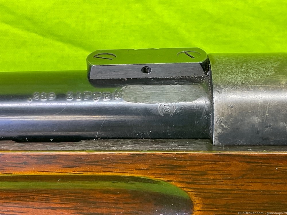 Custom RF Sedgley Springfield 1898 Krag 26 Inch 219 Zipper Varmint Target-img-25