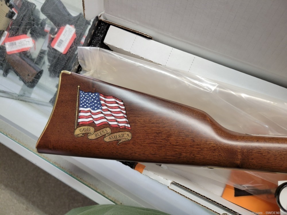 Henry Repeating Arms Golden Boy Military Service Tribute H004MS2 16+1 22lr-img-1
