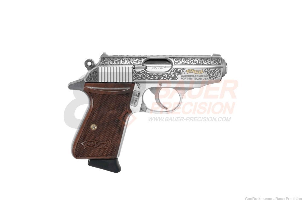 Walther PPK/S 380ACP 3.35" Gold Ribbon Meister 4796016*-img-0