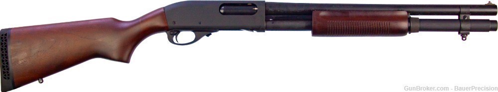 Remington 870 Police 12 Ga 3" Wood Stock 18" Barrel 6+1 Rd R24903*-img-1