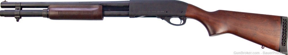 Remington 870 Police 12 Ga 3" Wood Stock 18" Barrel 6+1 Rd R24903*-img-0