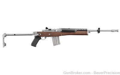 Ruger Mini 14 Tactical Rifle 5.56Nato 16" Stainless Side Folder 20 Rd 05895-img-0
