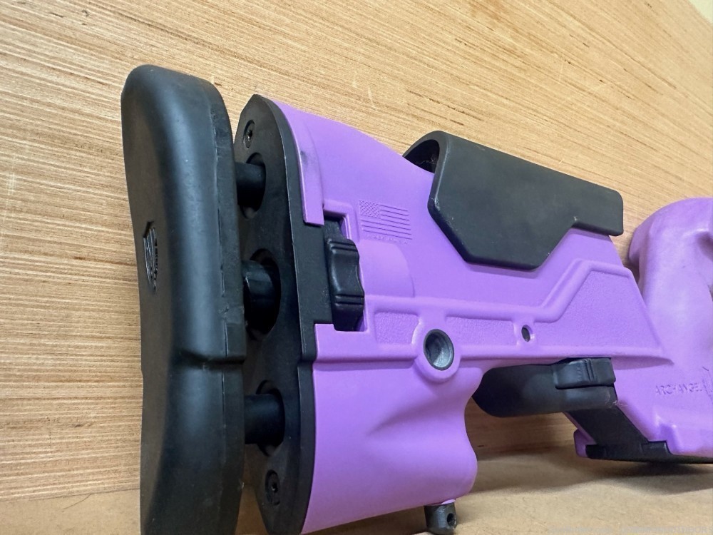 RUGER ARCHANGEL PRECISION 10/22 STOCK PURPLE-img-1
