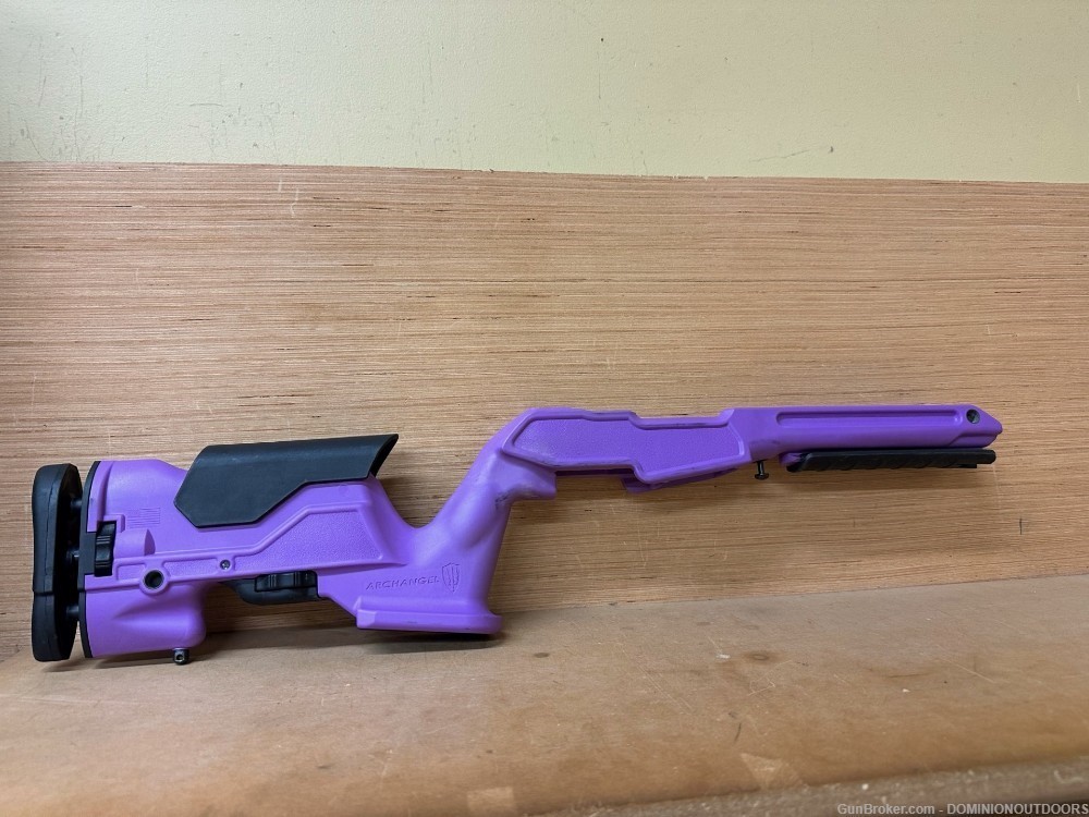 RUGER ARCHANGEL PRECISION 10/22 STOCK PURPLE-img-0