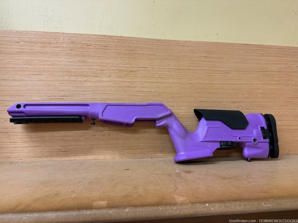RUGER ARCHANGEL PRECISION 10/22 STOCK PURPLE-img-5
