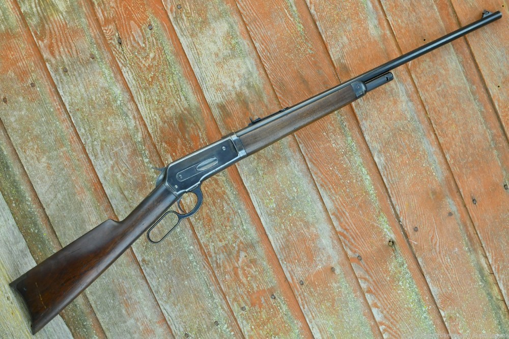  Winchester Model 1886 Rifle – .33 WCF - *TAKEDOWN FRAME* -img-1
