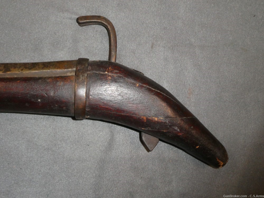 19th Century Chinese Matchlock Niaoqiang Musket-img-8