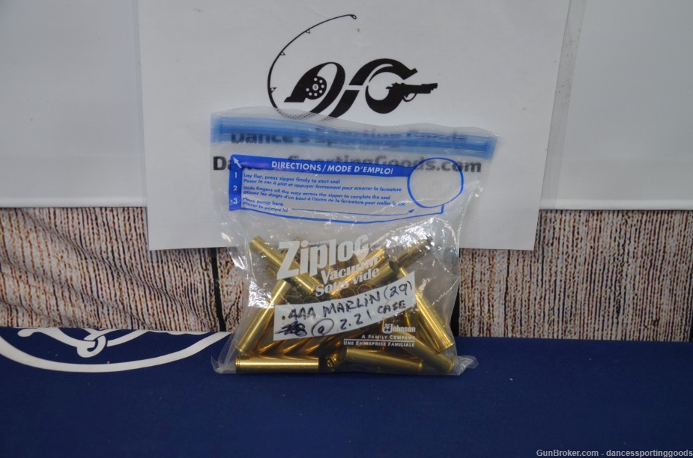 .444 Marlin Primed Brass 29 Count - FAST SHIP-img-0