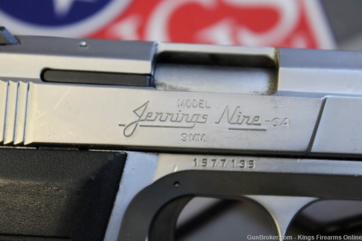 Bryco Arms Jennings Nine-CA 9mm Item P-296-img-6
