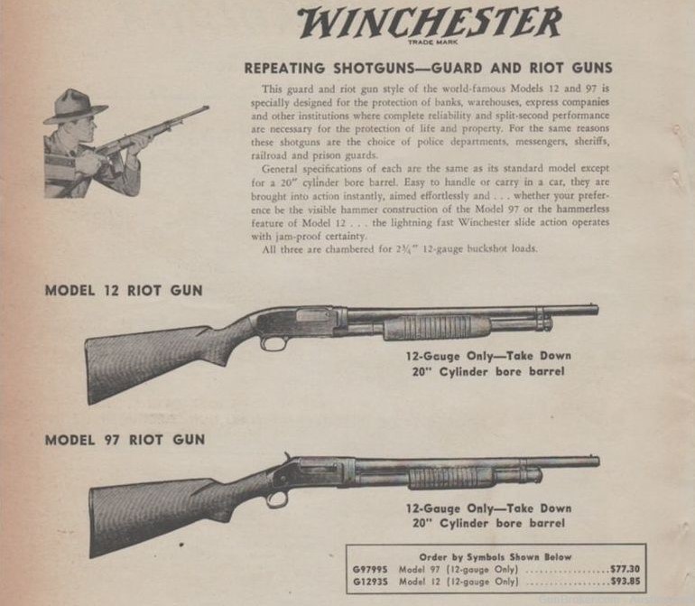 SHARP Original Winchester Model 12 - 20" *RIOT SHOTGUN*-img-13