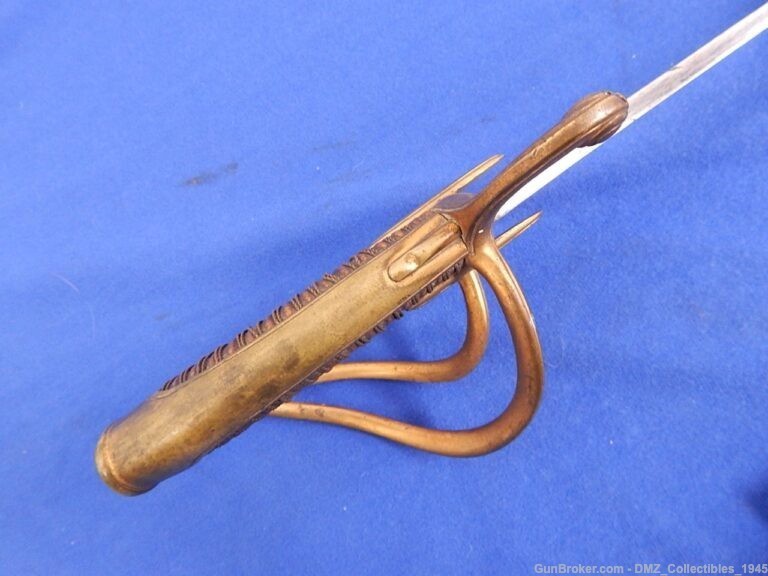 1820s-30s French Officer Sword with Scabbard-img-6