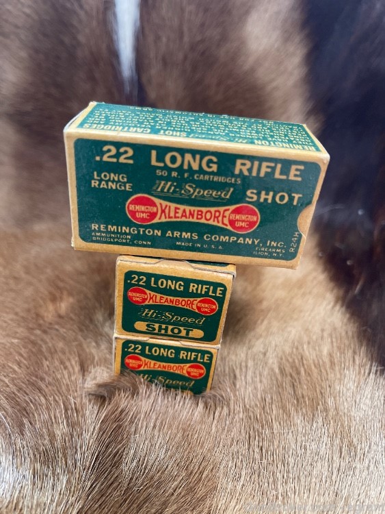 Remington .22 Long Rifle Shot shells 3 boxes Dogbone-img-0