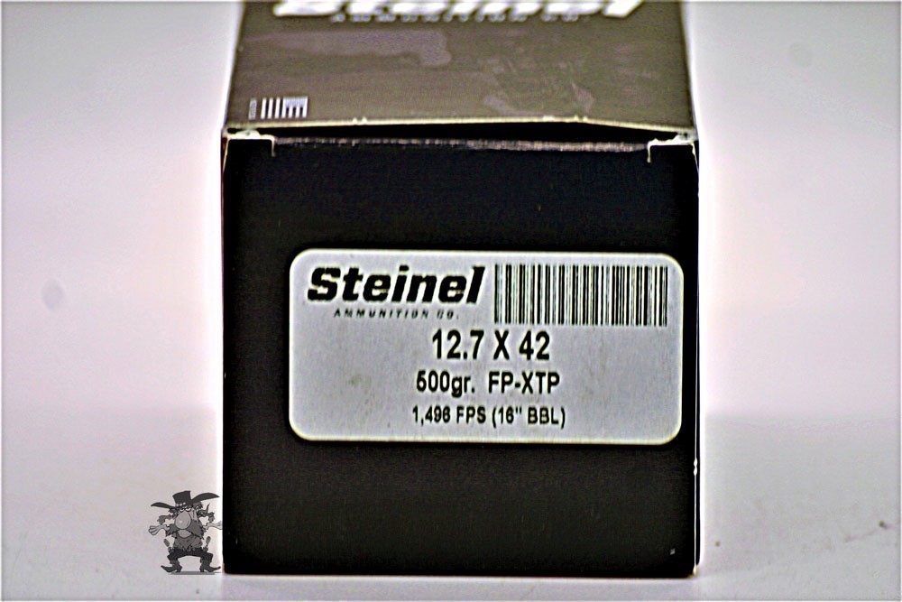 STEINL 12.7x42mm 500 GRAIN 50 BEOWULF FP-XTP 500GR 20 Rounds SERIOUS DAMAGE-img-4