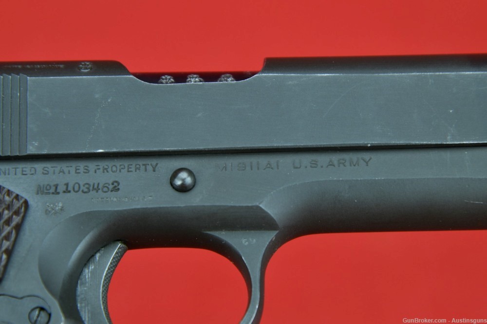 EXCELLENT Colt Model 1911A1 - U.S. Issued - 1943 - *LEND-LEASE*-img-9