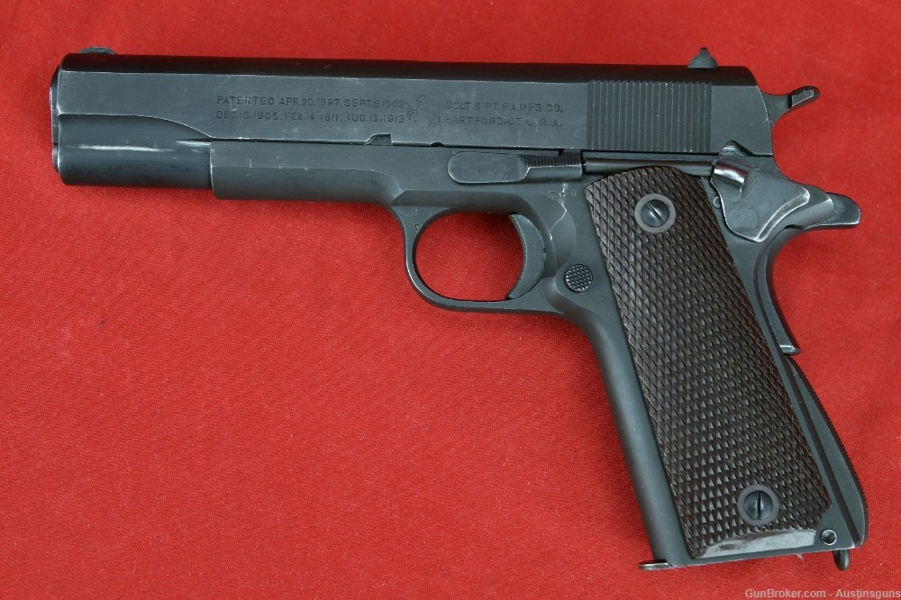EXCELLENT Colt Model 1911A1 - U.S. Issued - 1943 - *LEND-LEASE*-img-0