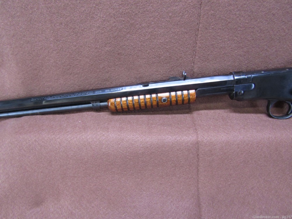Winchester 90 1890 22 WCF (Mag) Take Down Pump Rifle Made 1913 C&R Ok-img-12