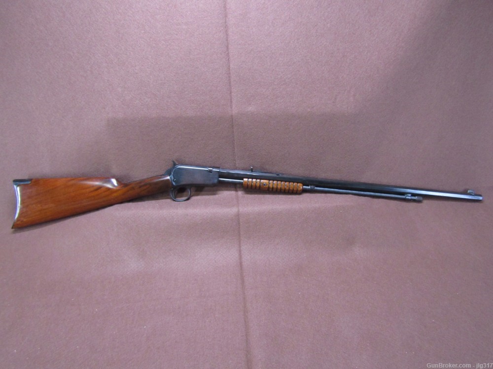 Winchester 90 1890 22 WCF (Mag) Take Down Pump Rifle Made 1913 C&R Ok-img-0