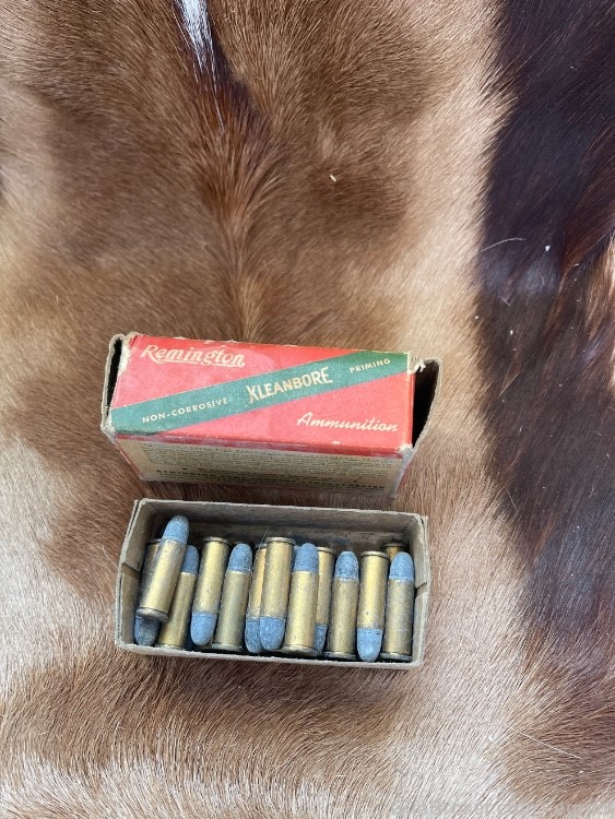 Vintage Remington Kleanbore .32 S&W Long Part box -img-2