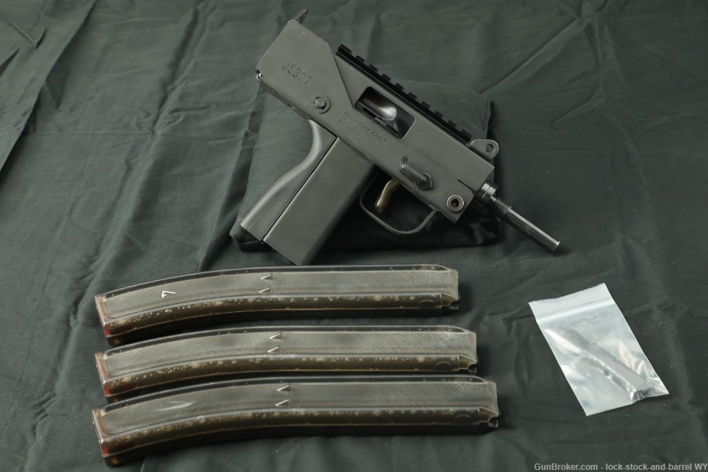 MasterPiece Arms MPA22 .22LR 5” Side-Charging Cobray MAC-10 Pistol MAC-11-img-3