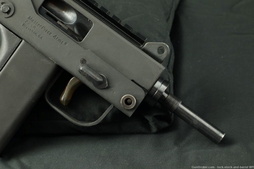 MasterPiece Arms MPA22 .22LR 5” Side-Charging Cobray MAC-10 Pistol MAC-11-img-6
