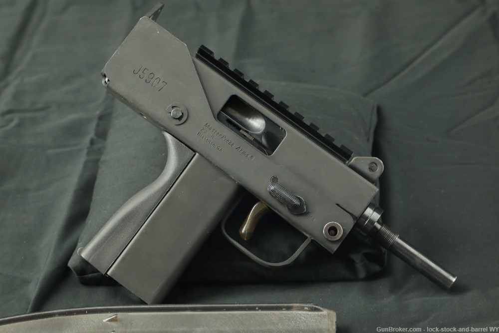 MasterPiece Arms MPA22 .22LR 5” Side-Charging Cobray MAC-10 Pistol MAC-11-img-2