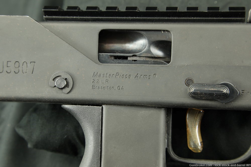 MasterPiece Arms MPA22 .22LR 5” Side-Charging Cobray MAC-10 Pistol MAC-11-img-23