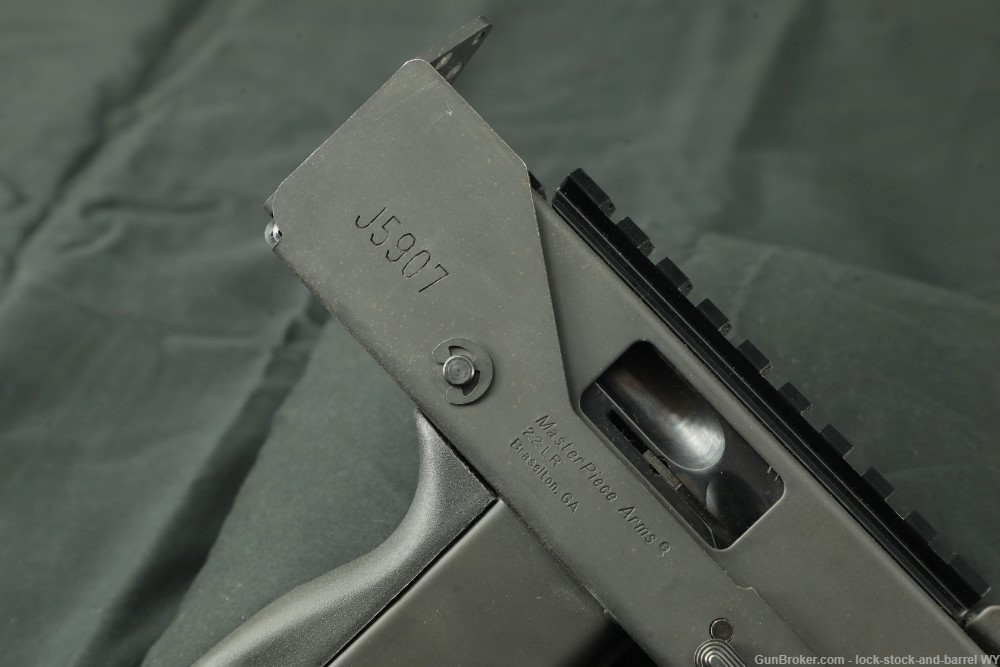 MasterPiece Arms MPA22 .22LR 5” Side-Charging Cobray MAC-10 Pistol MAC-11-img-4