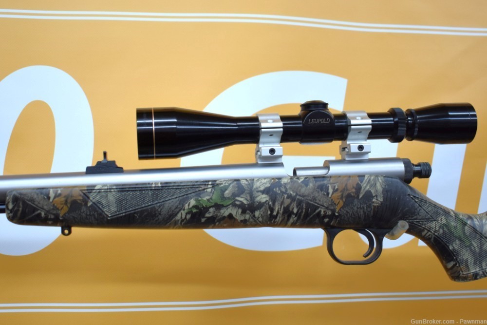 Knights Bighorn Inline 50 Cal BP rifle with a Leupold Scope-img-6