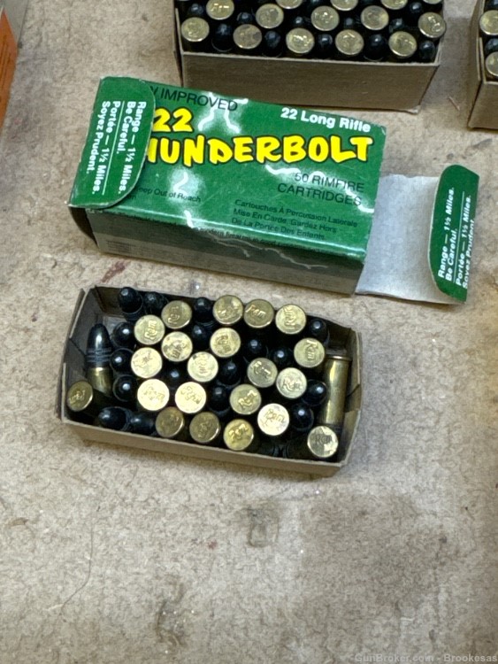 22 thunderbolt remington long rifle hi-speed & cci 22 long bullet lot -img-5