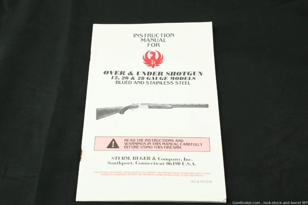 Ruger Red Label 28 GA Over Under Shotgun MFD 1995 Stainless Briley Upgraded-img-32