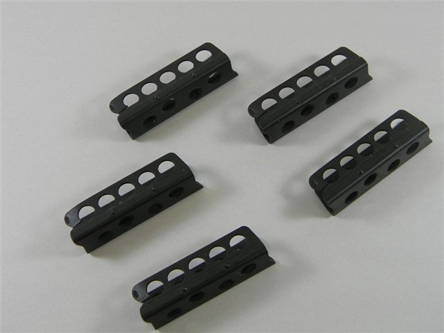 BRITISH ENFIELD RIFLE 303  STRIPPER CLIPS SET OF 5-img-0